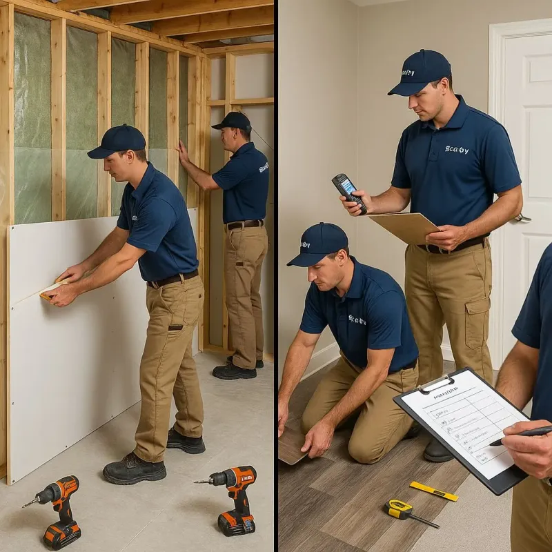 Repairs and Reconstruction process in Little Rock, MN